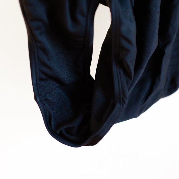 Sugar Coast by lolli swim Black One Piece Swimsuit L AB480 Large NWT - Picture 8 of 8